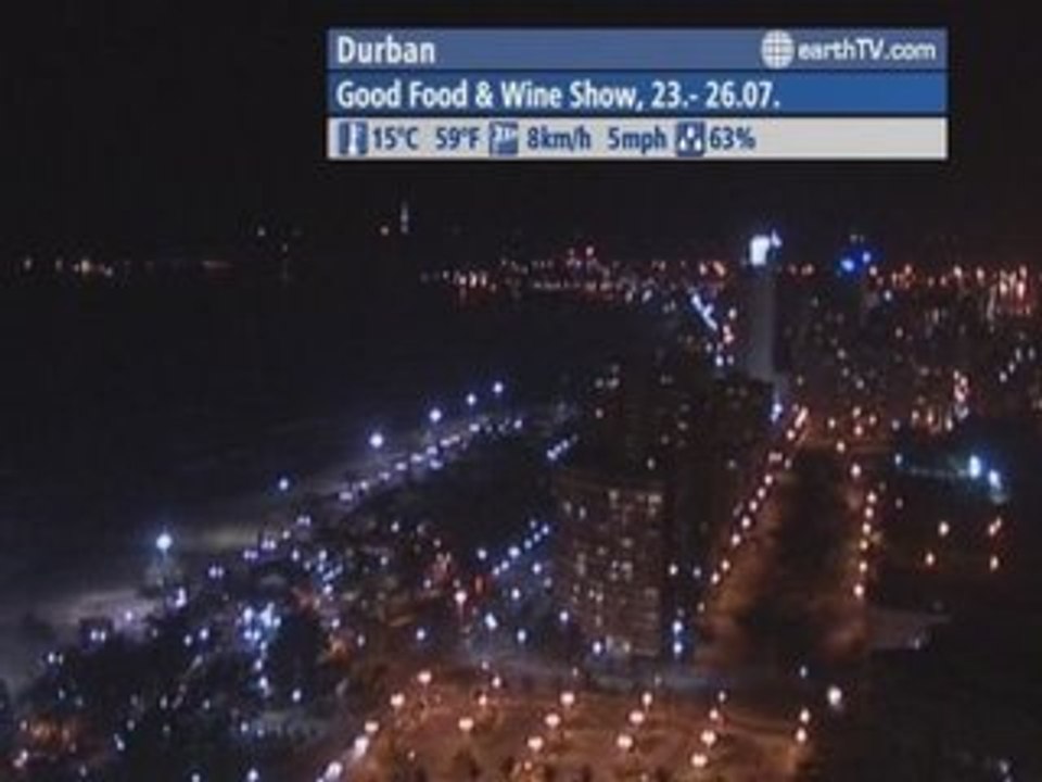 Bandar Seri Begawan - Brunei, Saint-Malo - France, Auckland - New Zealand, Durban - South Africa, Dubrovnik - Croatia, Budapest - Hungary, Sydney - Australia