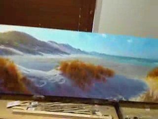 Landscape Oil Painting - Ocean Beach Commission