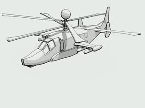 Вертолет Чёрная акула