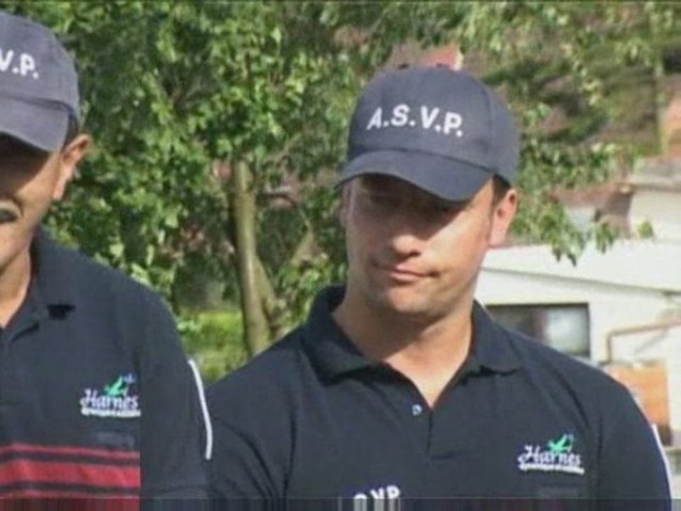 Inauguration local de police municipale à Harnes