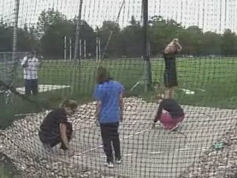 Athlé lancer disque Casey Malone Record perso 68m49 2009