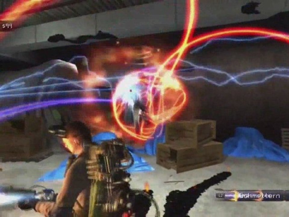 Ghostbusters Protonstrahl und Falle