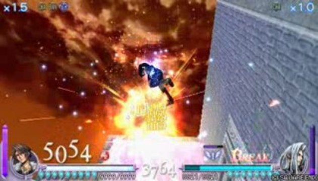 Final Fantasy Dissidia Squall vs Sephiroth
