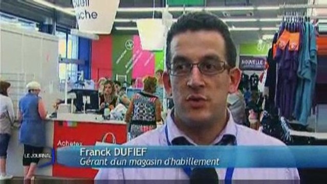 Coup d'envoi des soldes d'été (La Roche sur Yon)