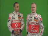 Las tomas falsas de Lewis Hamilton y Heikki Kovalainen