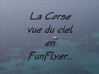 Paramoteur en Corse 2009