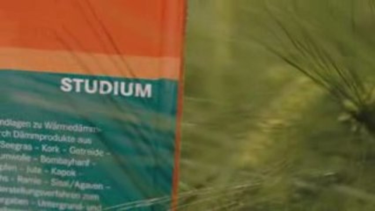 Natürliche und pflanzliche baustoffe