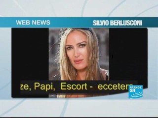 Silvio Berlusconi's escapades: the Web reacts