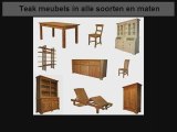 Teak Meubelen - Teakhouten Meubels
