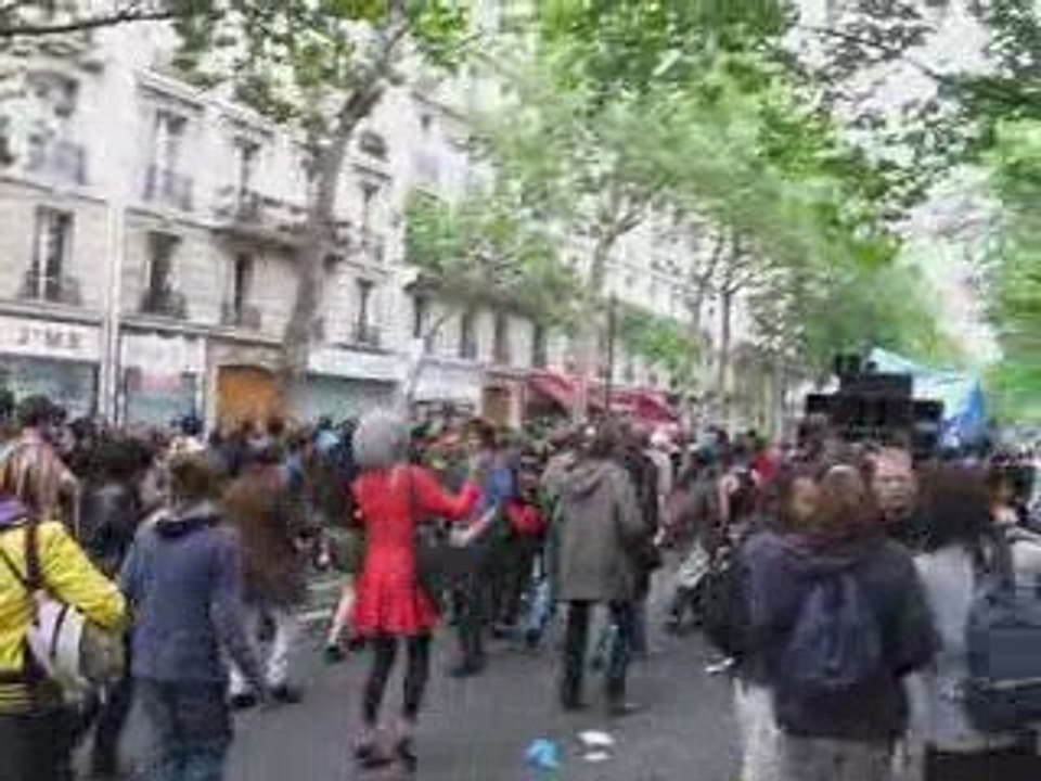 Char Free parade Paris 20-06-09