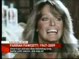 Actress Farrah Fawcett