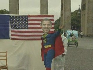 Super Obama in Germany