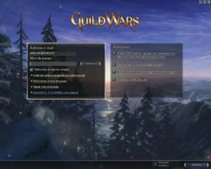 Joindre ses comptes sur Guild Wars
