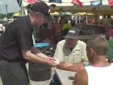 Card Trick at Fair by Wisconsin Magician Bruce Hetzler