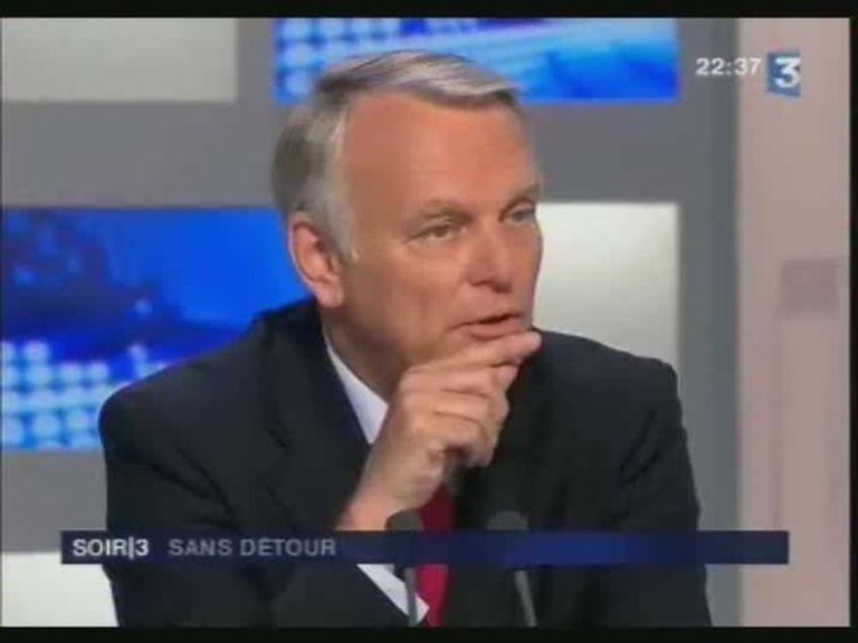 Jean-Marc Ayrault à Soir 3 le 24 juin 2009