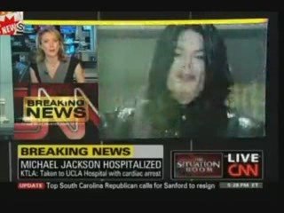 Michael Jackson est mort (CNN le 25.06.2009)