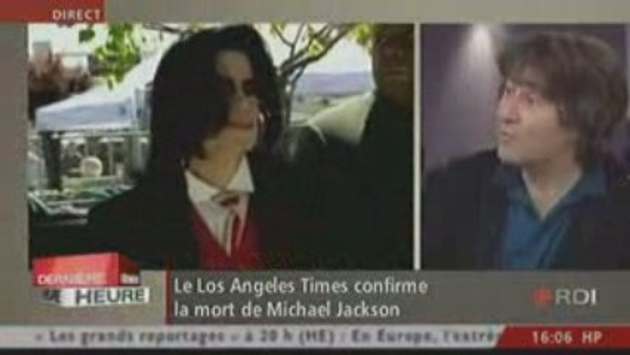 Michaël Jackson est mort