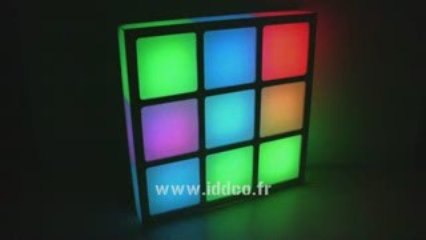 cadre lumineux LED decoration