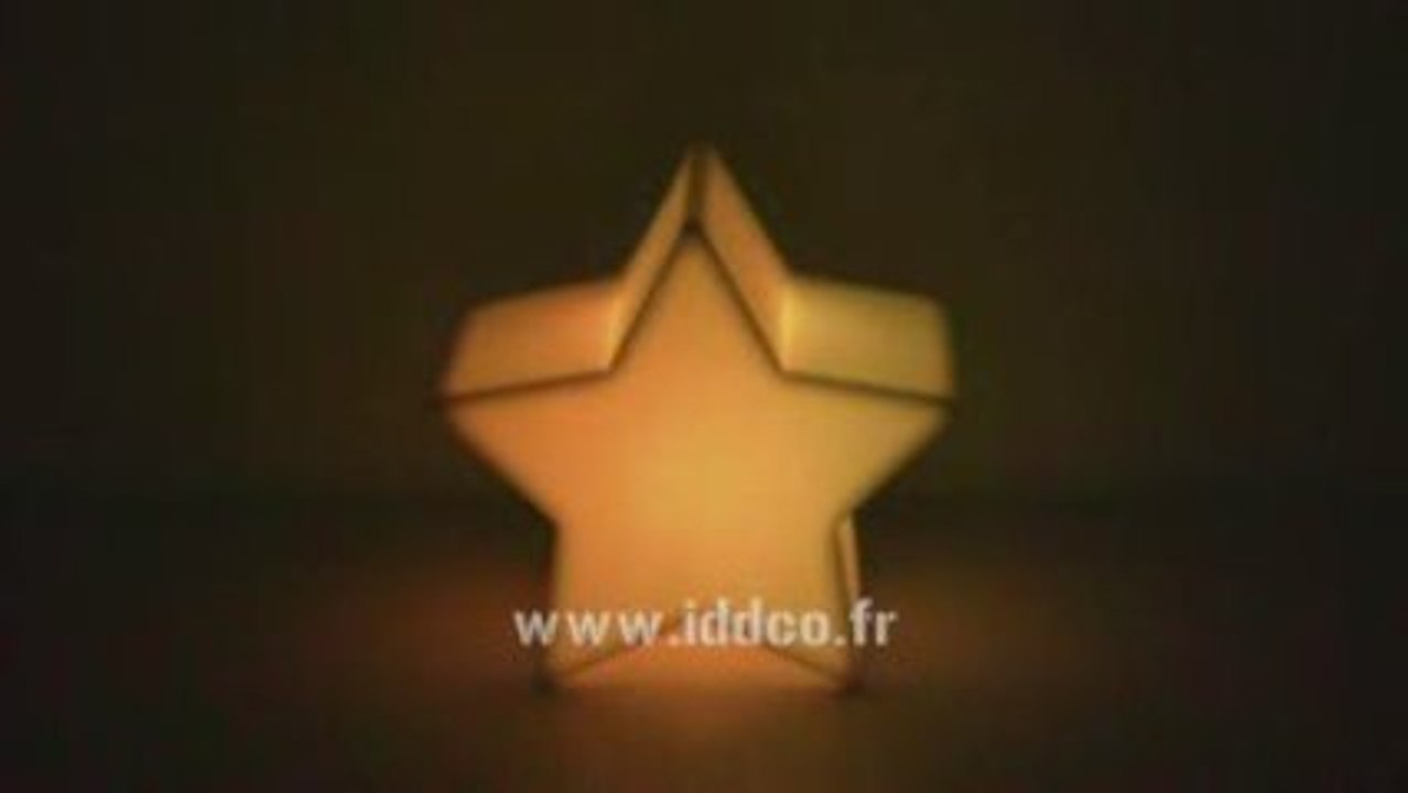 etoile lumineuse LED