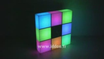 horloge lumineuse LED