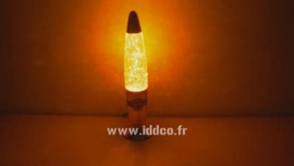 lampe a lave OR paillettes decoration