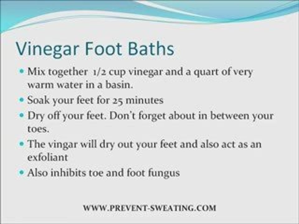 3 Amazing Ways to Cure Sweaty Feet video Dailymotion