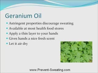 2 Essential Oils to Stop Excessive Hand Sweating