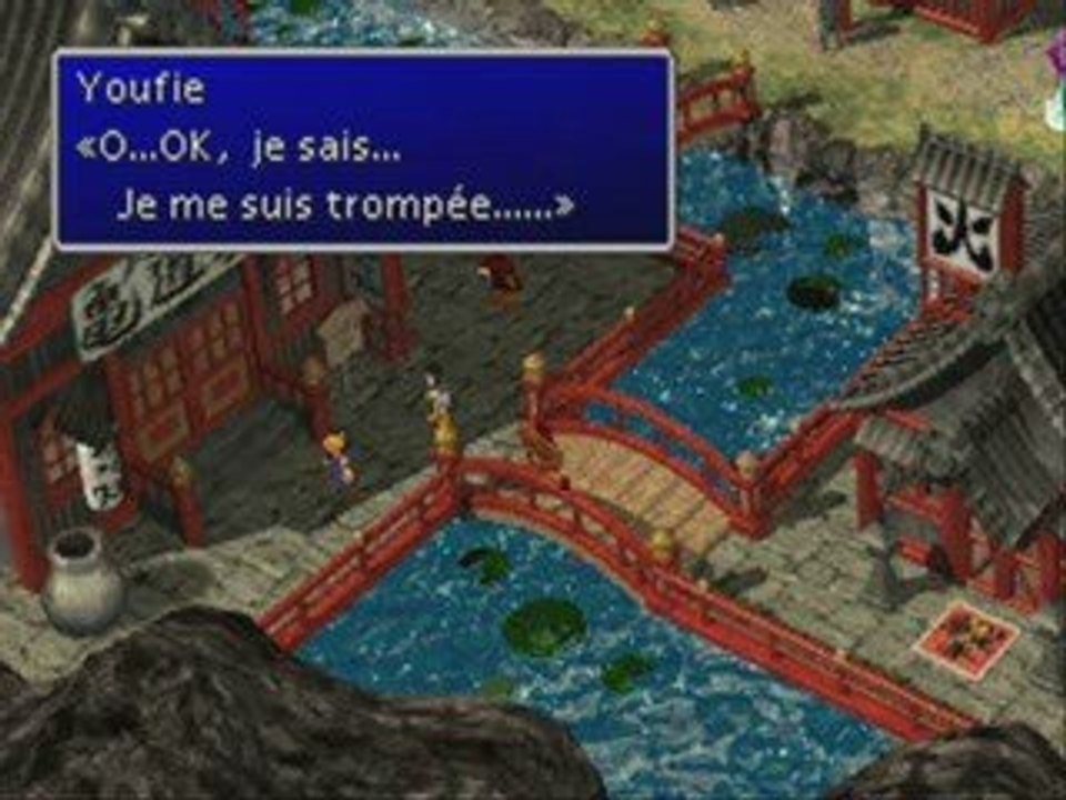FF7 42) Course poursuite cartoonesque à Utai