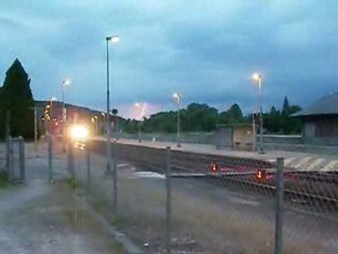 Passage BB75000 fret et BB26000 CIC sous l'orage !