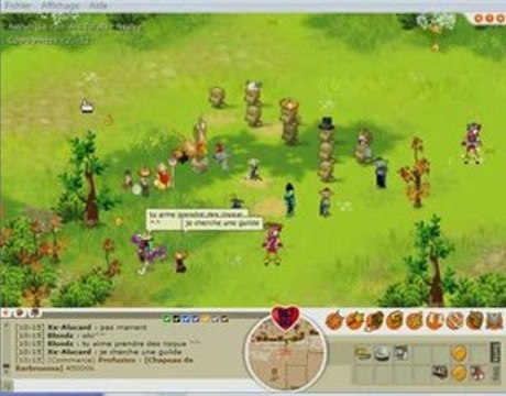 Sadida terre lvl 104 vs Cra feu lvl 106