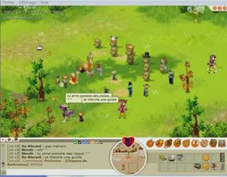 Sadida terre  lvl 104 vs Cra feu lvl 106