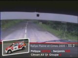 Rallye Plaine et cimes 2009 ES2  CAPON / ELET