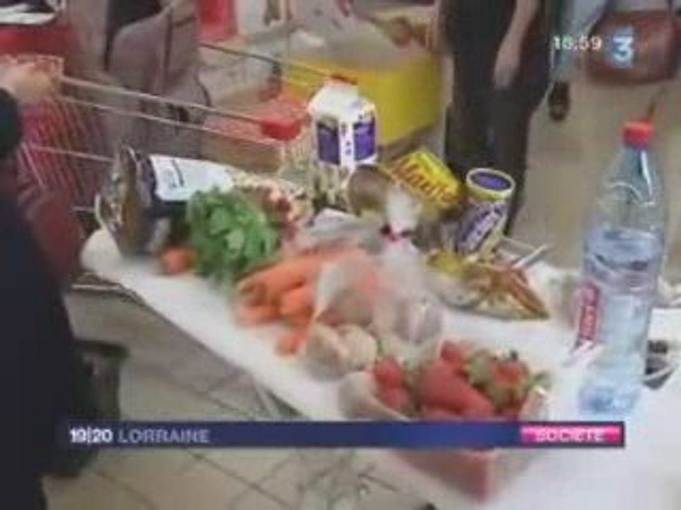 25 avril 2009 NPA Nancy, action pique nique