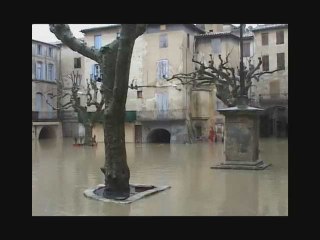 Vidourlade à Sommières (crue 2009)