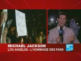 Mort de Michael Jackson: l'hommage des fans