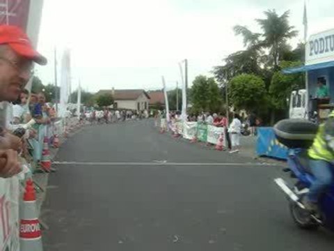 Arrivée championnats Rhône Alpes juniors 2009