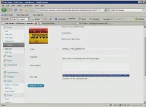 How to add wordpress blog post thumbnail without HTML stuff