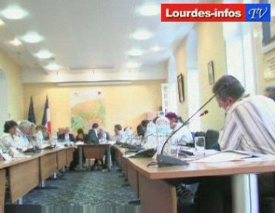 Conseil Municipal de Lourdes 29 juin 2009 question 10