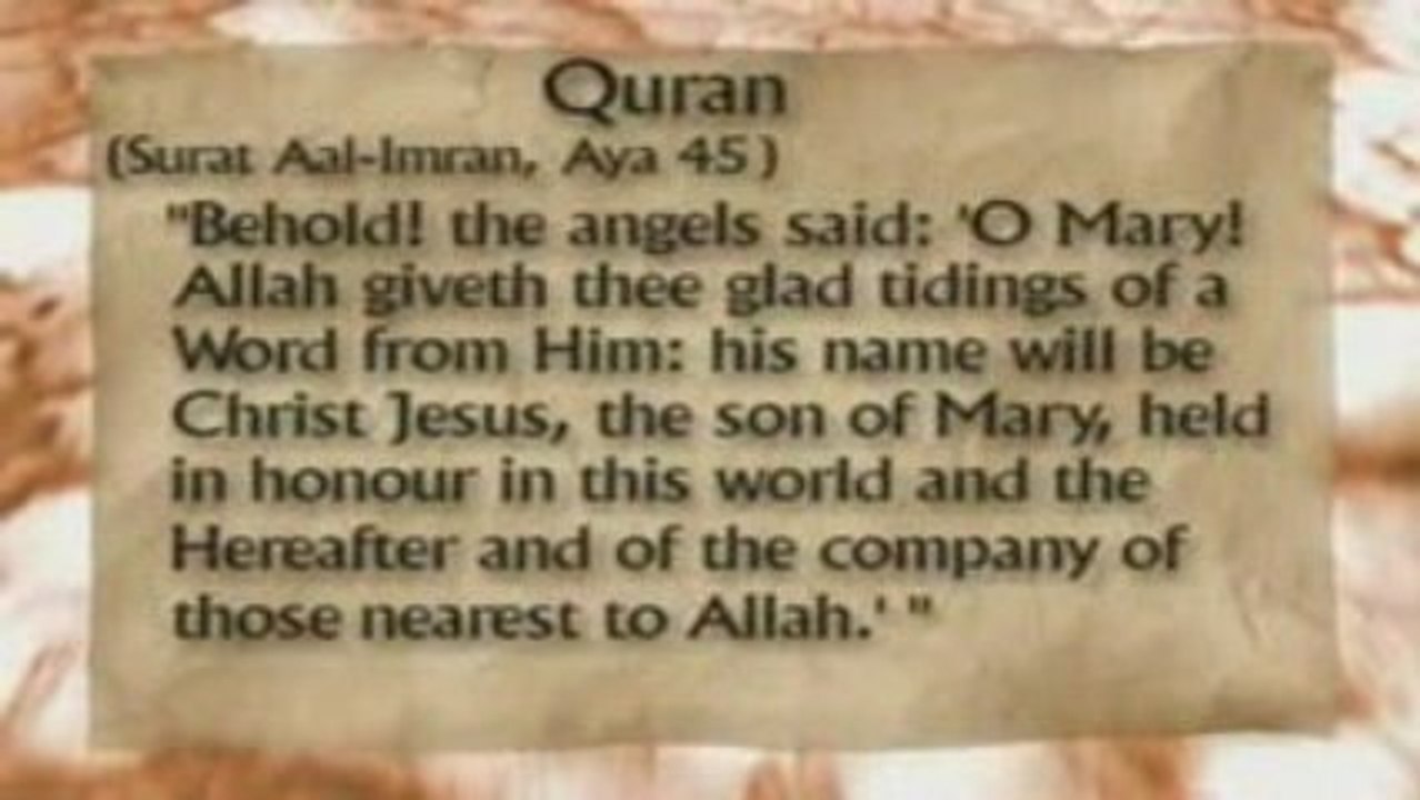 Un voyage musulman... Kamran - Fin - IssaJésus dans le Coran