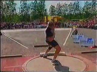 Athlé compétition finlande lancer poids "fun" Partie 2