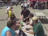 Another card trick at Fair, Wisconsin Magician Bruce Hetzler