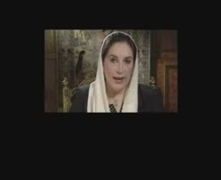 LLP Benazir Bhutto annonce la mort de Ben Laden