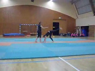 les écureils spectacle de gymnastique Marie et Christine