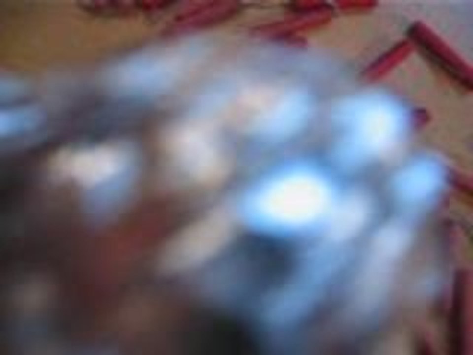 Préparation pétards 2009