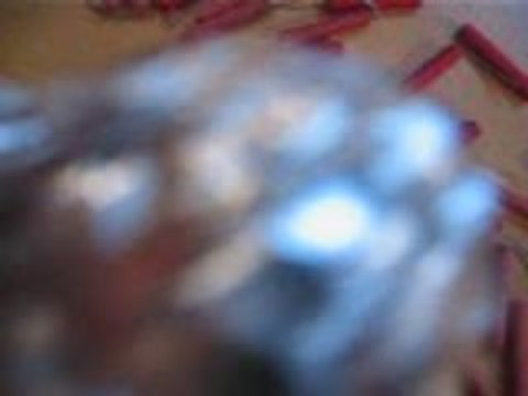 Préparation pétards 2009