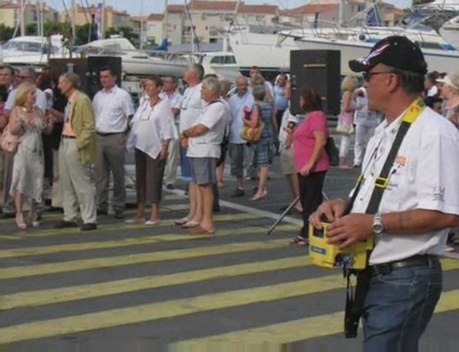 CAP D'AGDE - 2009 - Inauguration des deniers aménagements de la Zone Technique du Port du CAP D'AGDE