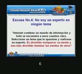 Excusas Para No Iniciar Su Negocio