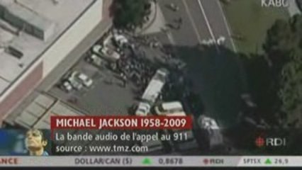 Décès de Michaël Jackson: la bande audio de l'appel au 911