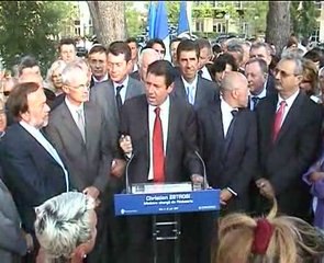 Christian ESTROSI Ministre en charge de l’Industrie