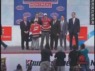 Carolina Hurricanes select Phillippe Paradis (6/26/09)